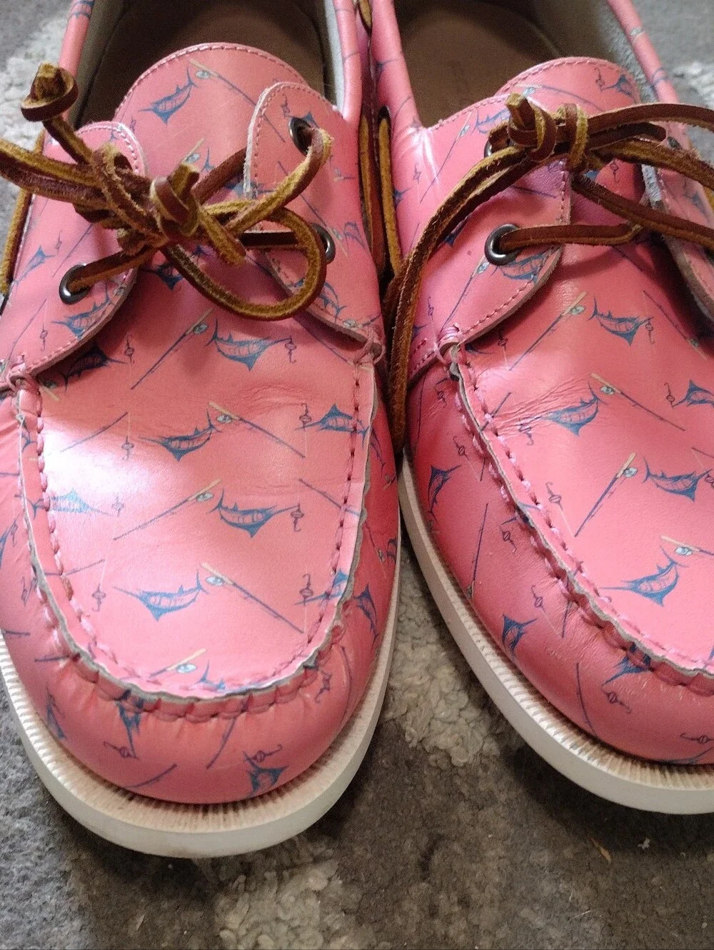 Froats The angler Pink Boat Shoes